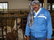 Indische Landwirte auf einer landwirtschaftlichen Einrichtung Indische Landwirte auf einer landwirtschaftlichen Einrichtung